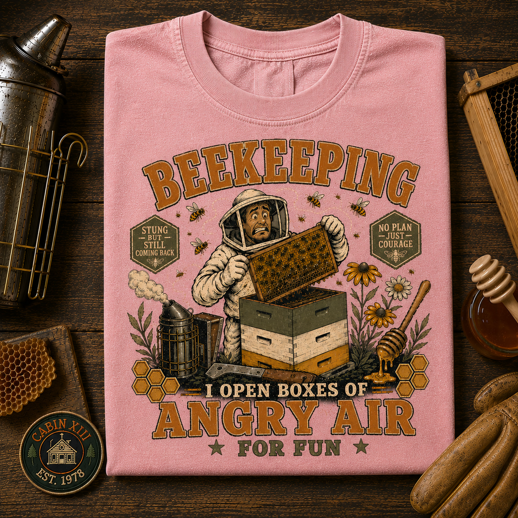 Beekeeping Angry Air Comfort Colors Tee