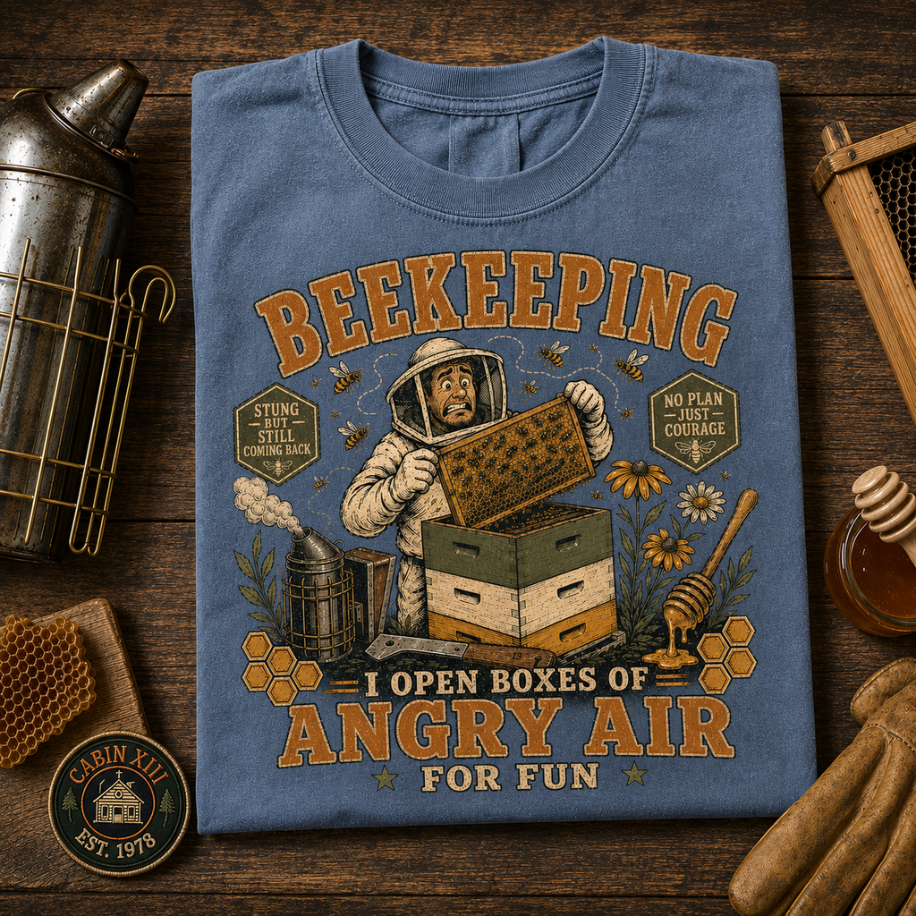 Beekeeping Angry Air Comfort Colors Tee