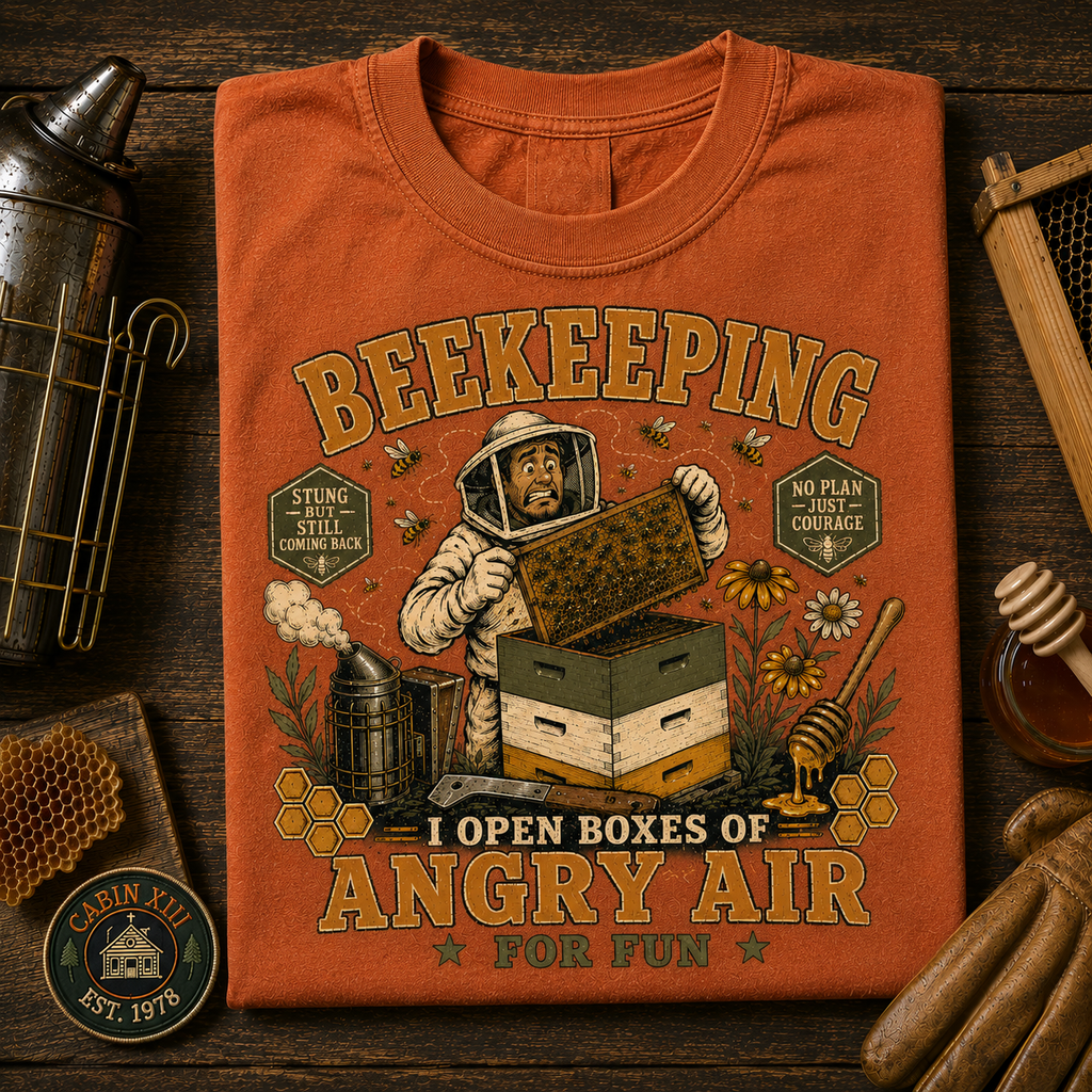 Beekeeping Angry Air Comfort Colors Tee