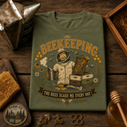 Beekeeping Bees Scare Me Comfort Colors Tee