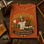 Beekeeping Bees Scare Me Comfort Colors Tee