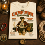 Camp Mom Field Guide Comfort Colors Tee