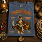Camp Mom Field Guide Comfort Colors Tee