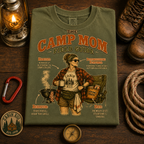 Camp Mom Field Guide Comfort Colors Tee