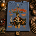 Camp Mom Field Guide Comfort Colors Tee