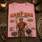 Camp Dad Field Guide Comfort Colors Tee