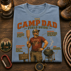 Camp Dad Field Guide Comfort Colors Tee