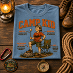 Camp Kid (Male) Field Guide Comfort Colors Tee