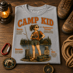 Camp Kid (Female) Field Guide Comfort Colors Tee