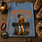Camp Kid (Female) Field Guide Comfort Colors Tee