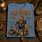 Camp Grandma Field Guide Comfort Colors Tee