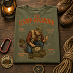 Camp Grandpa Field Guide Comfort Colors Tee