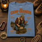 Camp Grandpa Field Guide Comfort Colors Tee