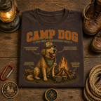 Camp Dog Field Guide Comfort Colors Tee