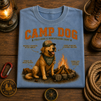 Camp Dog Field Guide Comfort Colors Tee