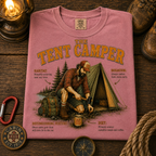Tent Camper Field Guide Comfort Colors Tee