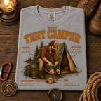 Tent Camper Field Guide Comfort Colors Tee
