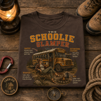 Schoolie Glamper Field Guide Comfort Colors Tee