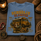 Schoolie Glamper Field Guide Comfort Colors Tee