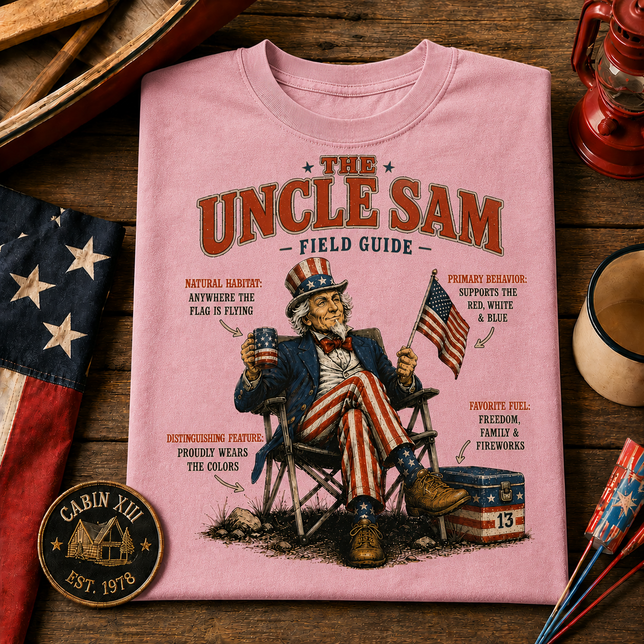 Uncle Sam Field Guide Tee