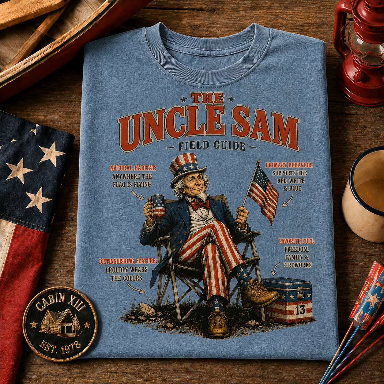 Uncle Sam Field Guide Tee