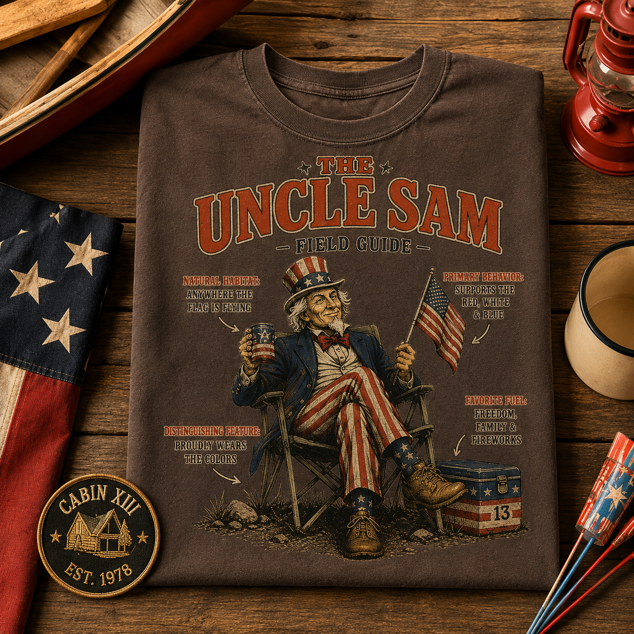 Uncle Sam Field Guide Tee