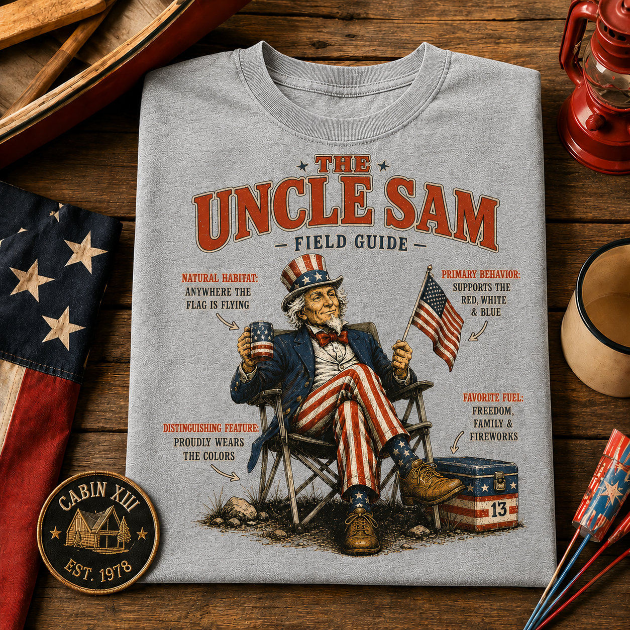 Uncle Sam Field Guide Tee