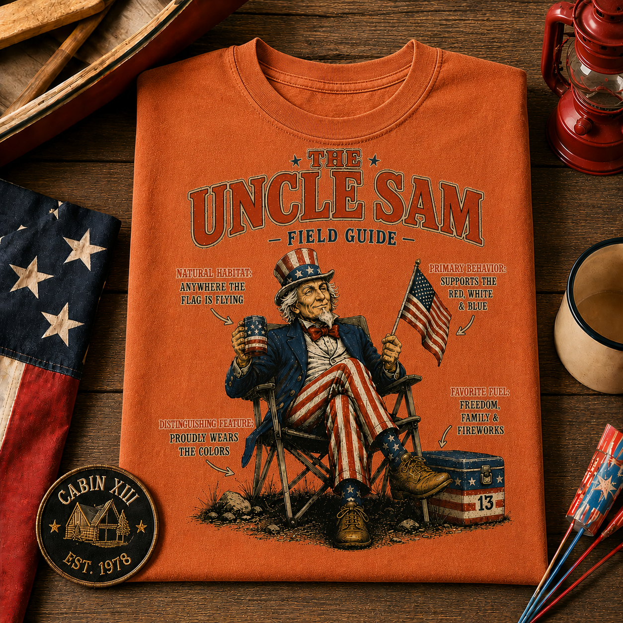 Uncle Sam Field Guide Tee