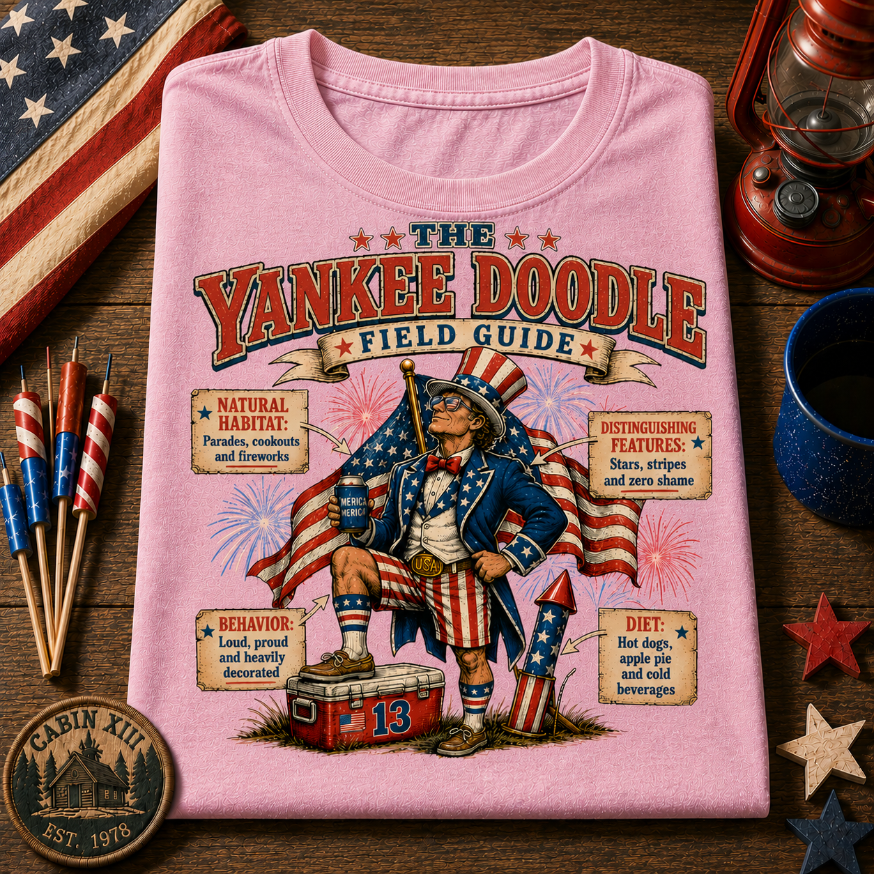 Yankee Doodle Field Guide Tee