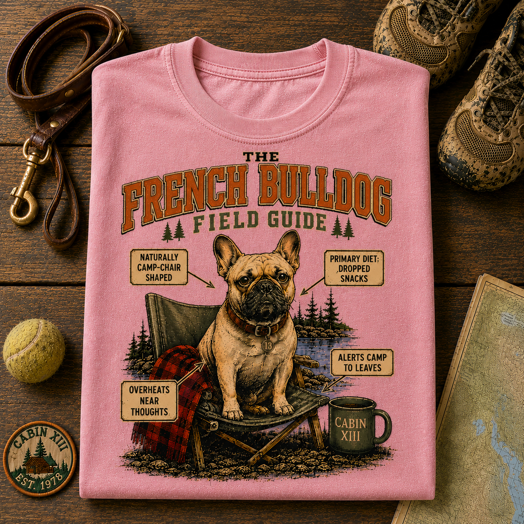 French Bulldog Field Guide Tee