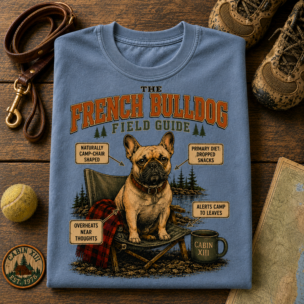 French Bulldog Field Guide Tee