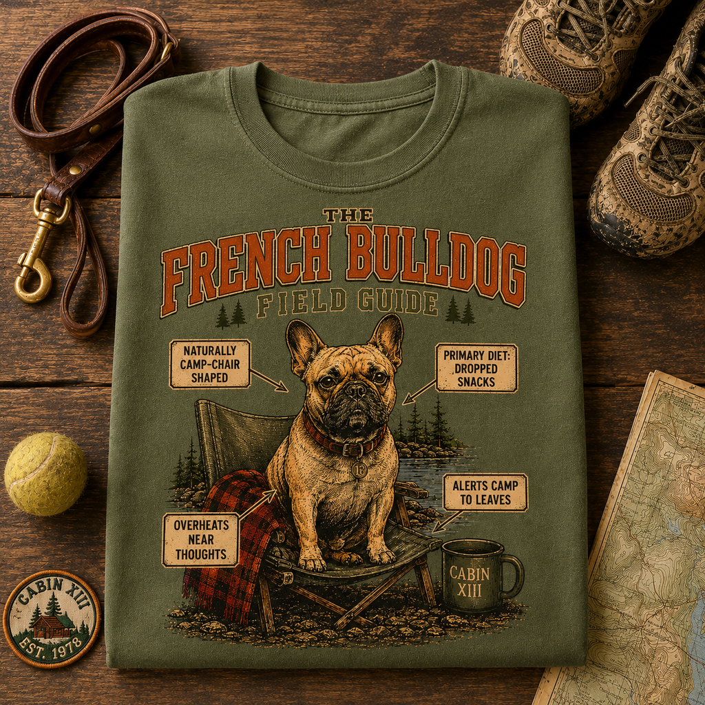French Bulldog Field Guide Tee
