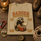 Badger Wildlife Tips Tee