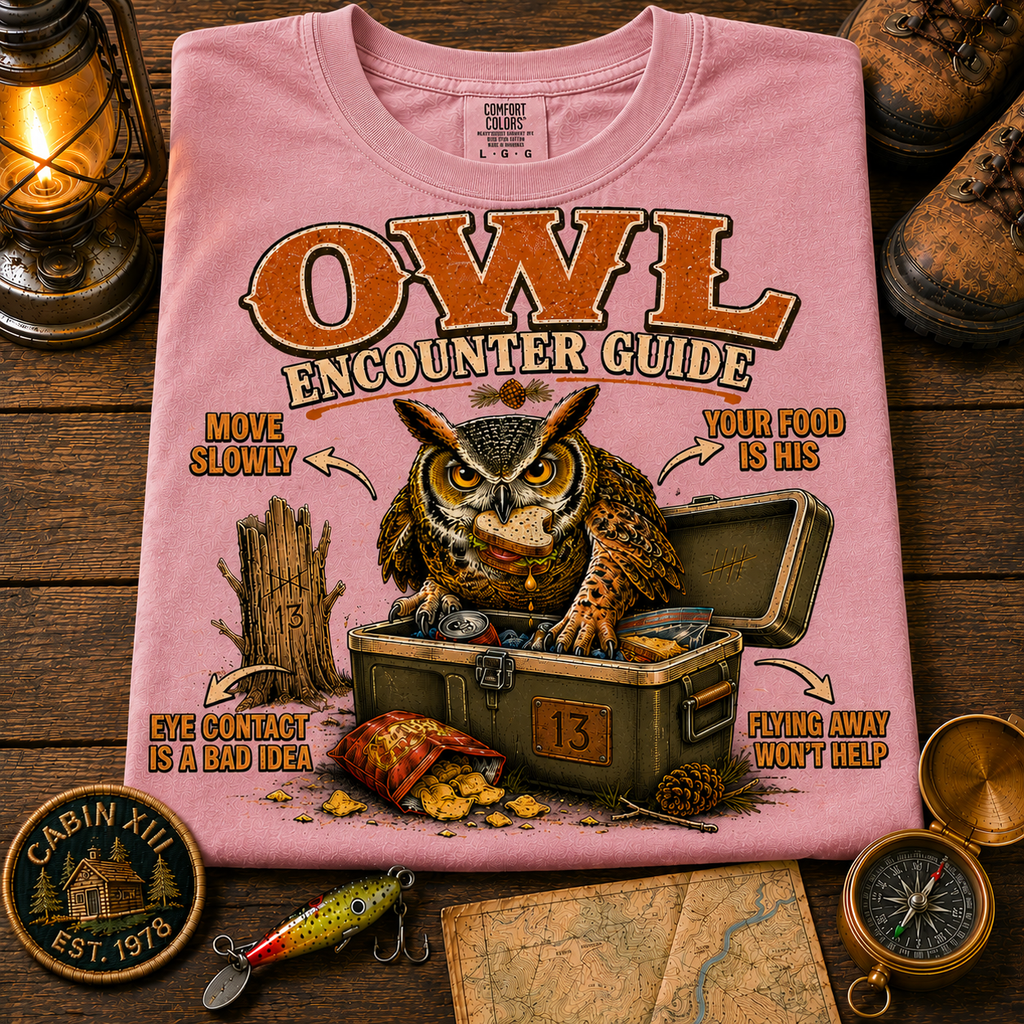 Owl Wildlife Tips Tee