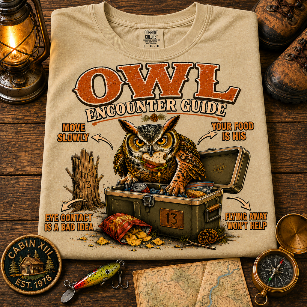 Owl Wildlife Tips Tee