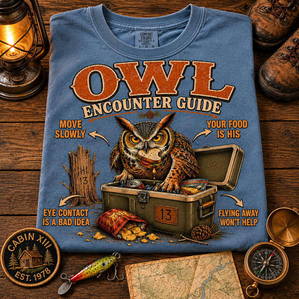 Owl Wildlife Tips Tee