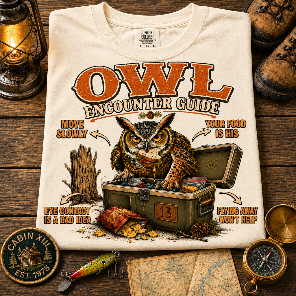 Owl Wildlife Tips Tee