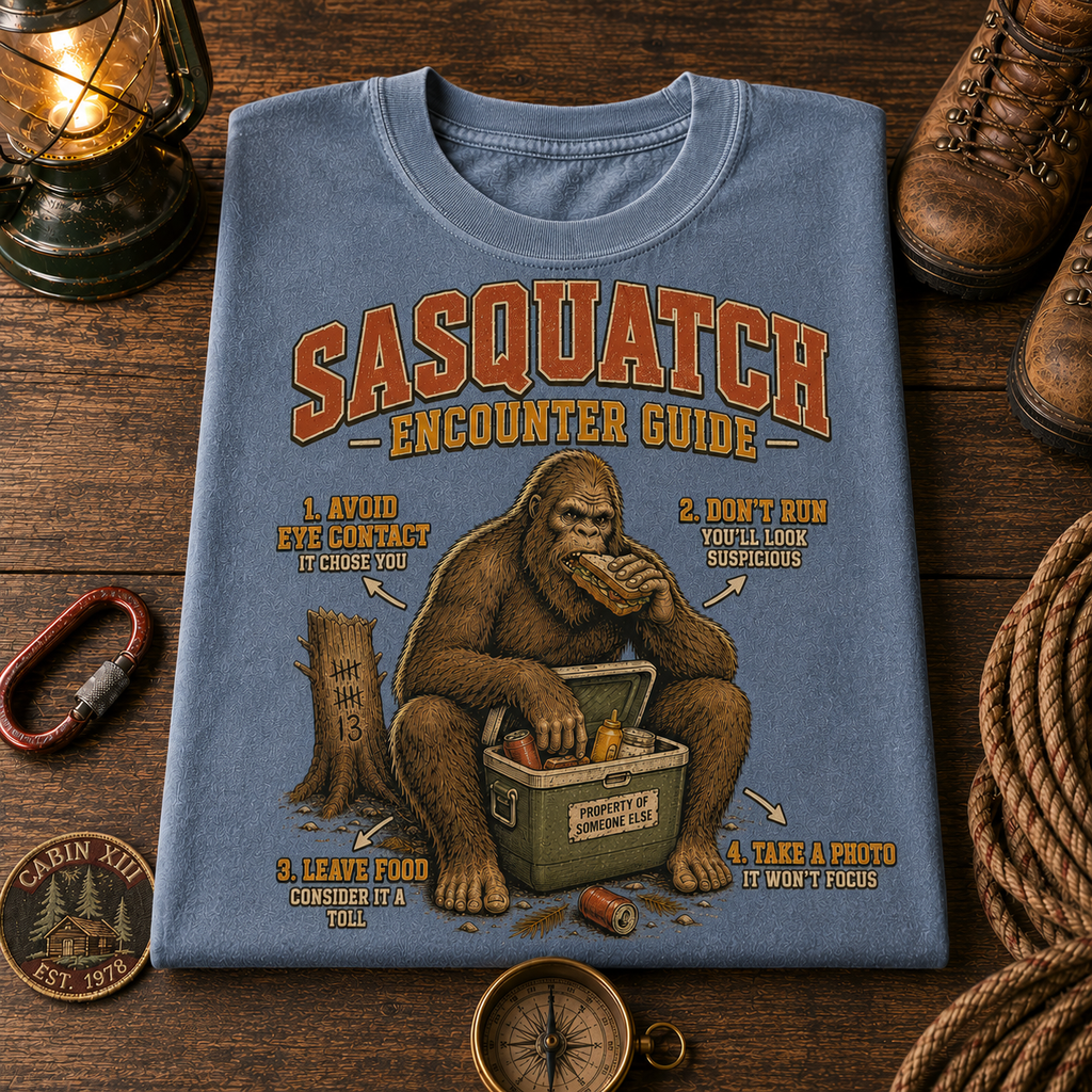 Sasquatch Wildlife Tips Tee