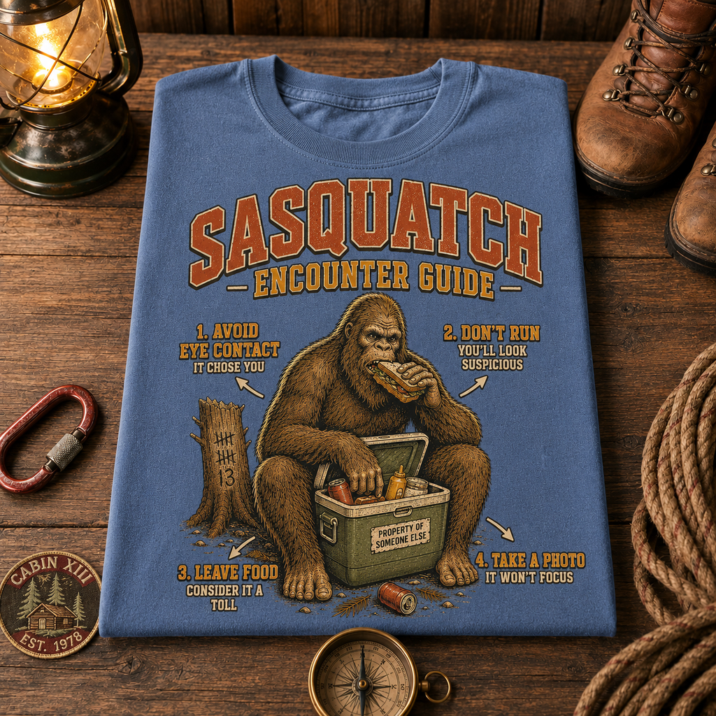 Sasquatch Wildlife Tips Tee