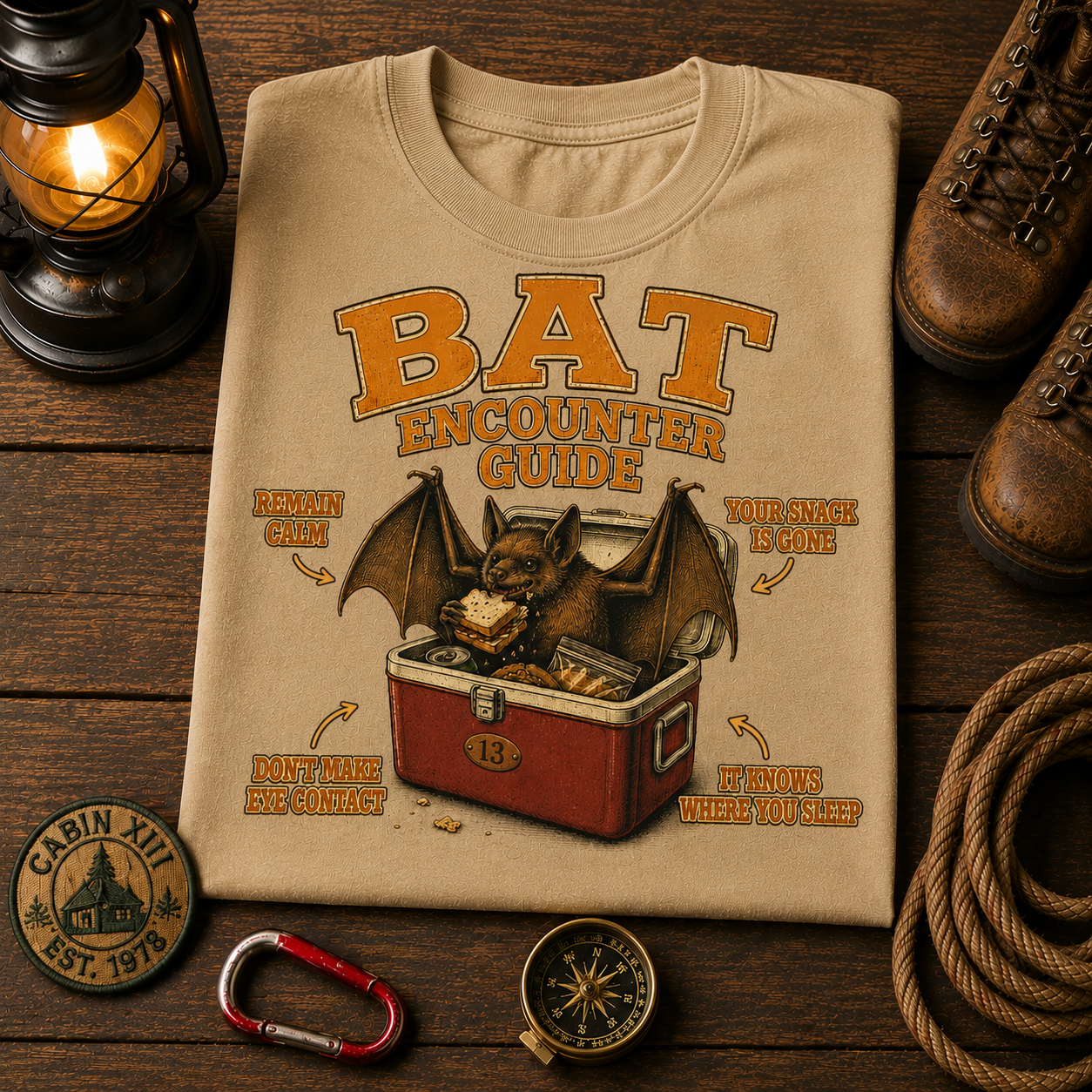 Bat Wildlife Tips Tee