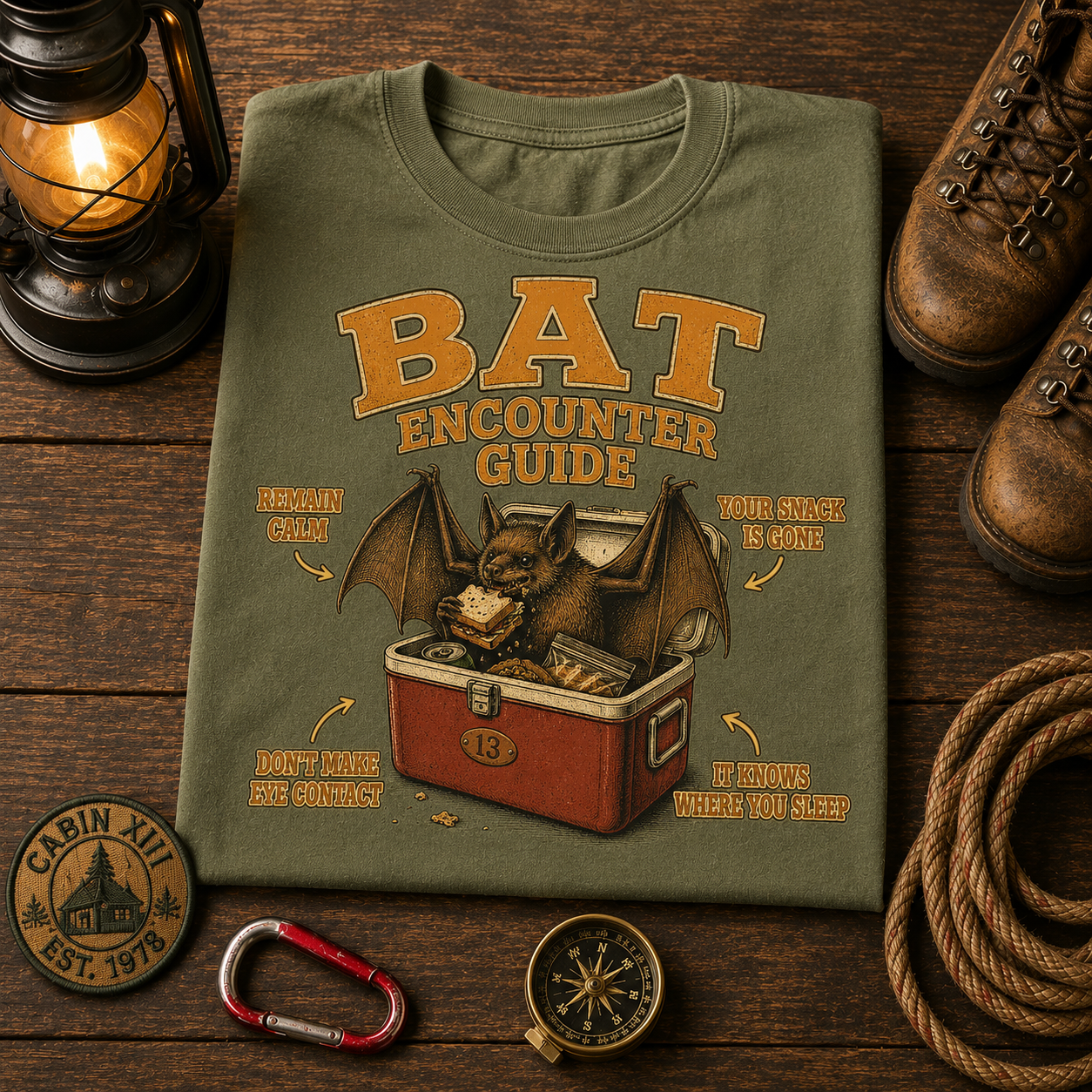 Bat Wildlife Tips Tee