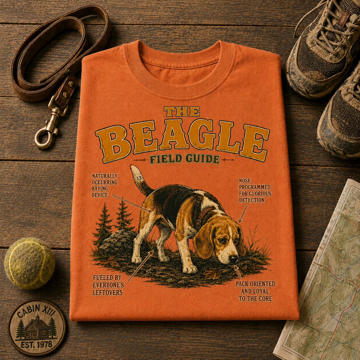Beagle Field Guide Tee