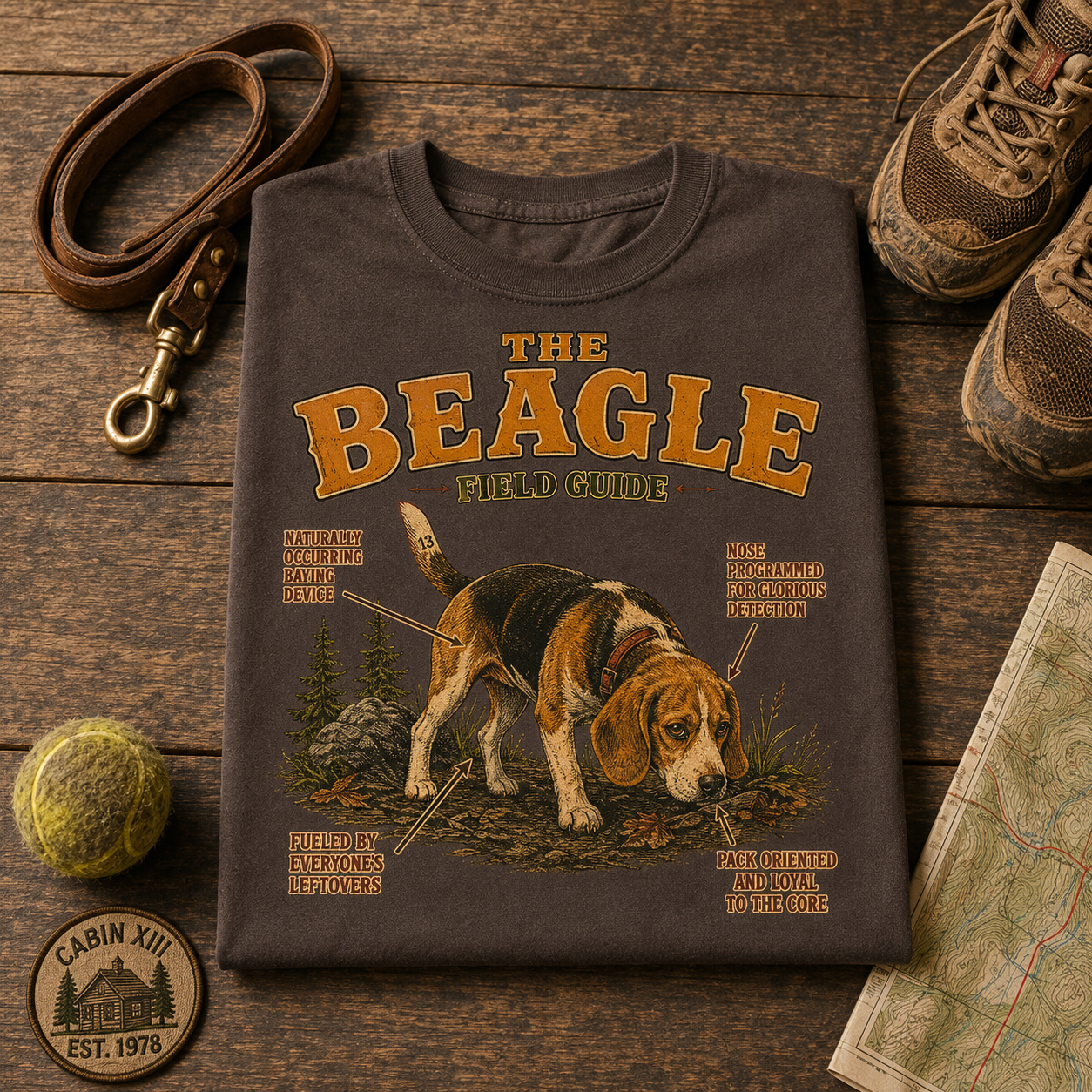Beagle Field Guide Tee