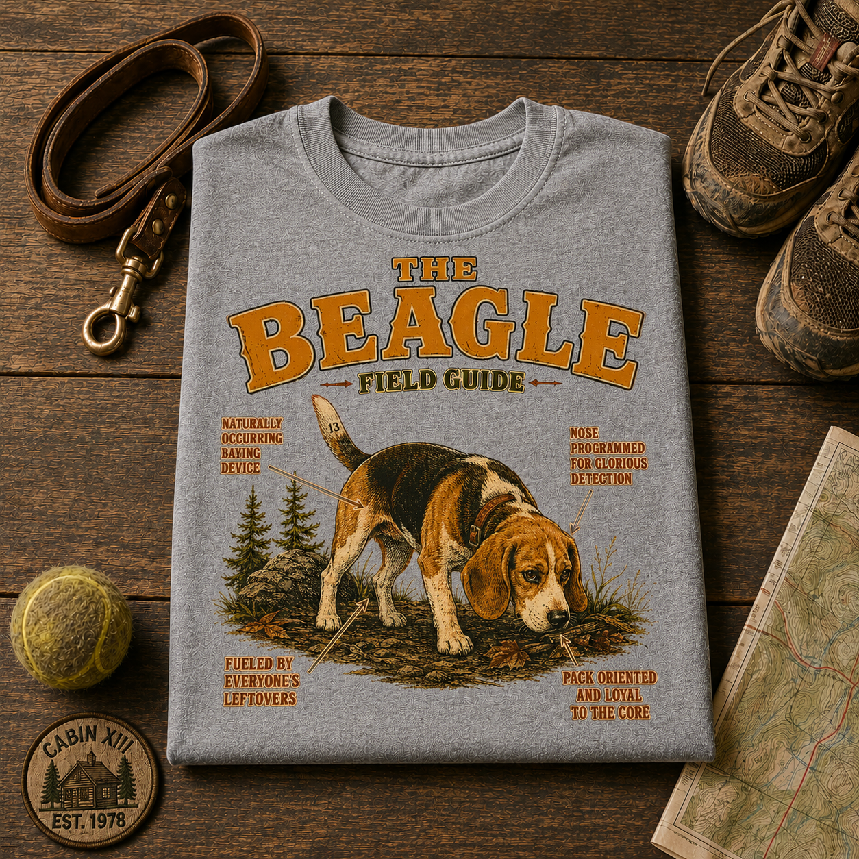 Beagle Field Guide Tee