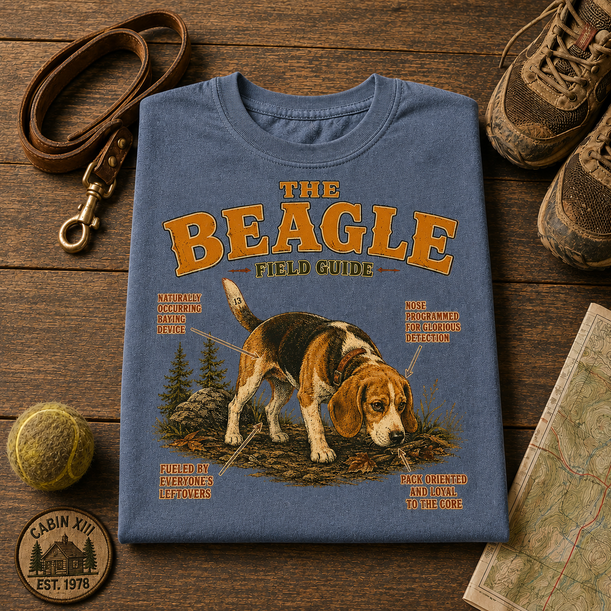 Beagle Field Guide Tee