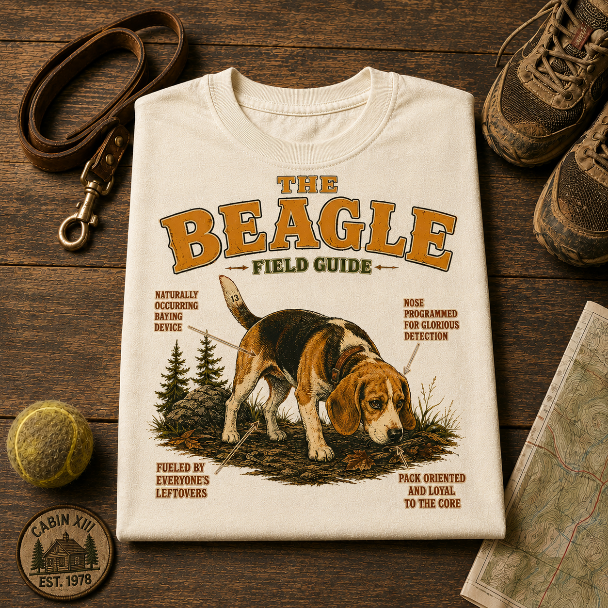 Beagle Field Guide Tee