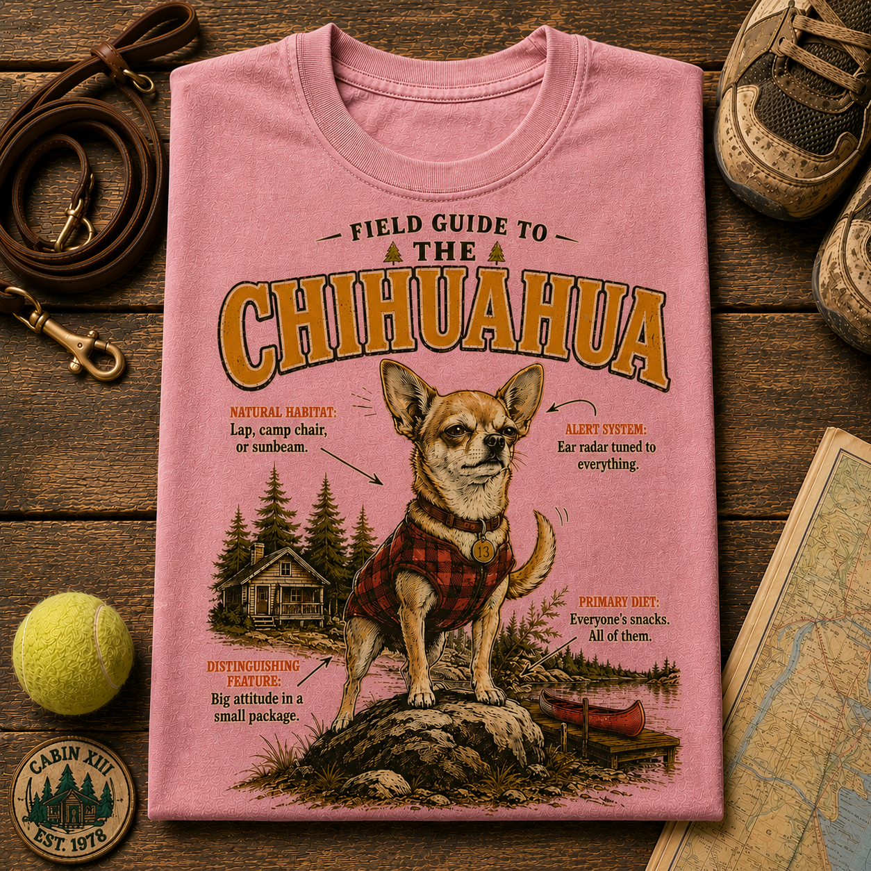 Chihuahua Field Guide Tee
