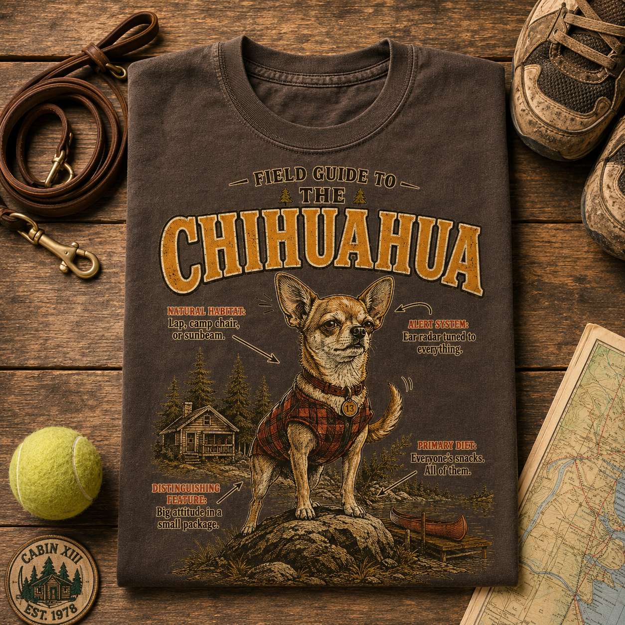 Chihuahua Field Guide Tee