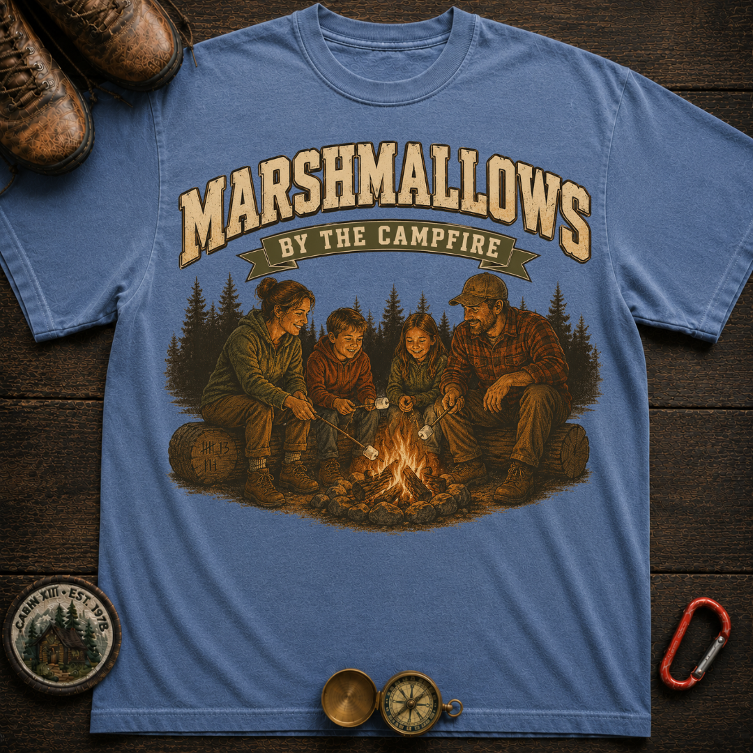 Marshmallows By The Campfire Tee
