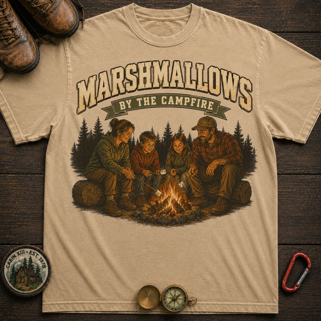 Marshmallows By The Campfire Tee